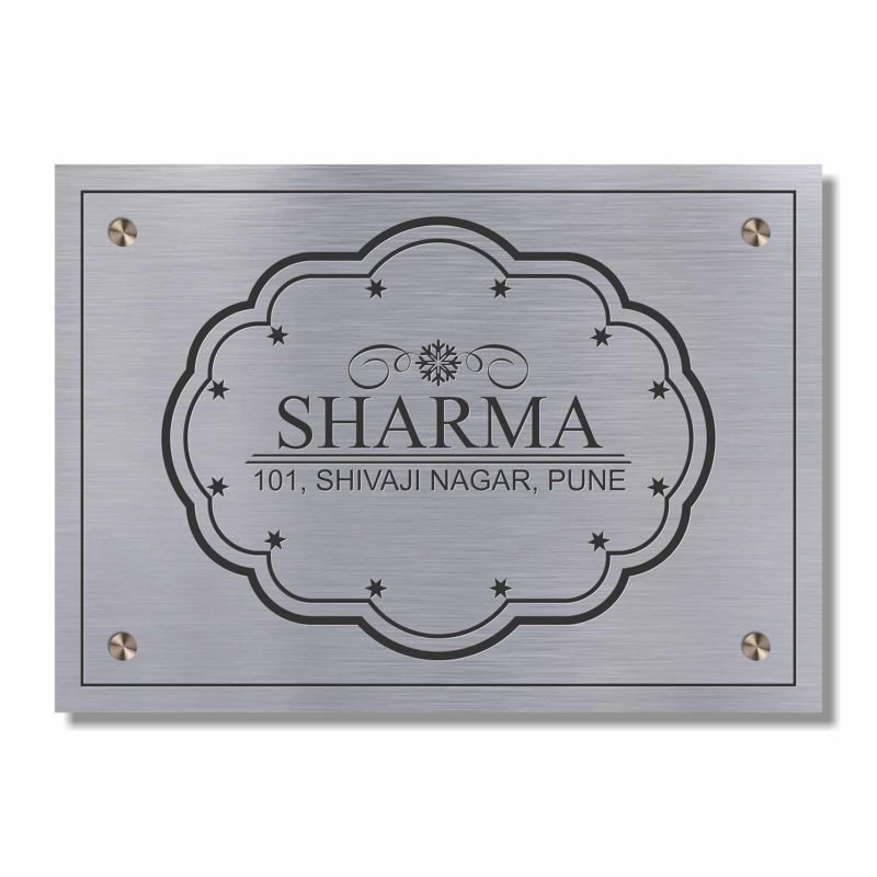 Stainless steel name plate, stainless steel etching name plate, metal name plate, steel engraving name plate, metal etching name plate, etching name plate, name plate