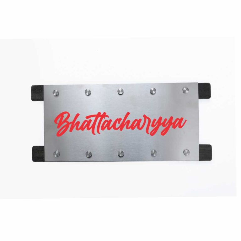 Bhattacharya Customized Name Plate Designs for Home Online in India